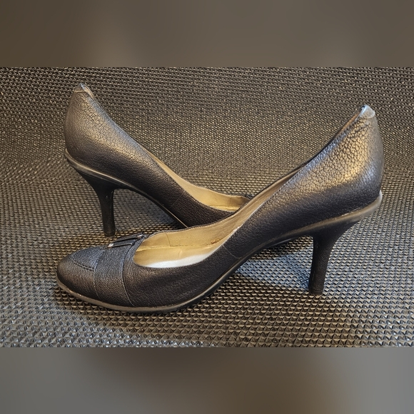 Nine West Black Heels Size 8 - Picture 4 of 8